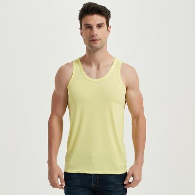 China QUICK DRY Mens Summer Lightly Style Big Yarn Ice Vest Mens Sports Sleeveless Vest for sale