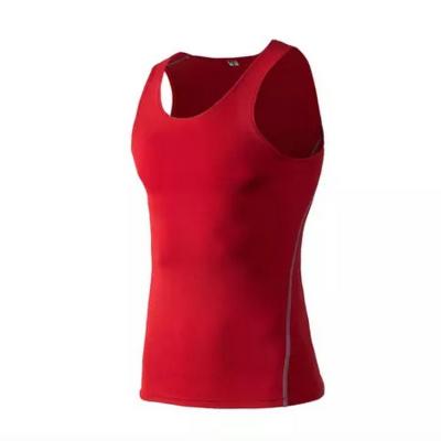 China Breathable Gym Sports Invest Outdoor Running Marathon Men And Women Sleeveless Shirt Can Print Logo Proofing for sale