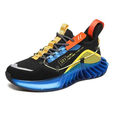 China Hot Selling New Design Mens Fasion Sneakers Durable Running Shoe Increase Shoes Men Sport Casual Shose for sale