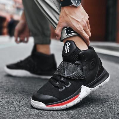 China 2021 New Design Custom High Quality Kyrie Irving Basketball Shoes Men's Black Logo Private Label Sports Shoes for sale