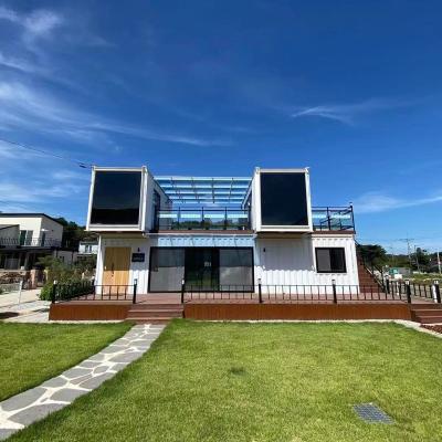 China Modern Modern Modular Prefab Steel House Hotel Modified 40ft Shipping Container House for sale