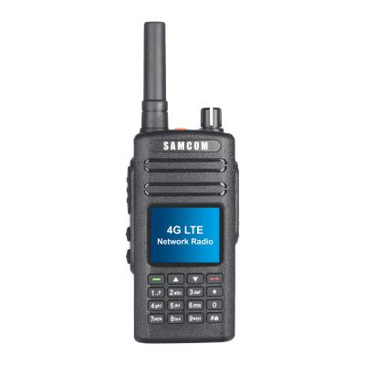 China Newest 4G LTE long range 200km two way radio walkie talkie from hotel with SAMCOM NP-580 sim card for sale