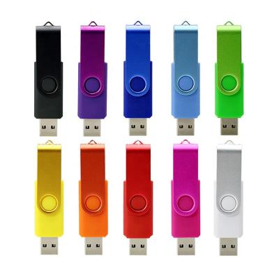 China Plastic+steel/aluminum fast speed swivel usb drive tornado flash drive,multi color swivel usb stick 8GB pendrive 16GB 32GB for sale