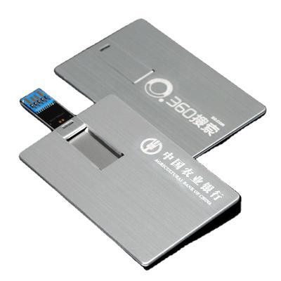 China Metal Gift Usb Flash Reader 64gb 3.0 Metal Card 32gb Usb Stick for sale