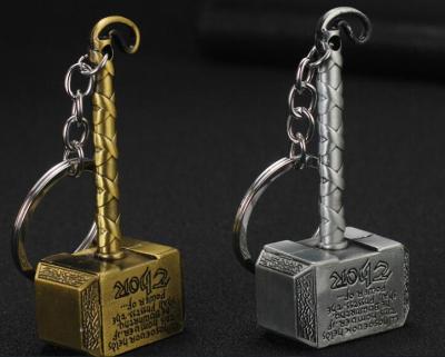 China Metal Spot Metal Thor's Hammer Key Chain for sale