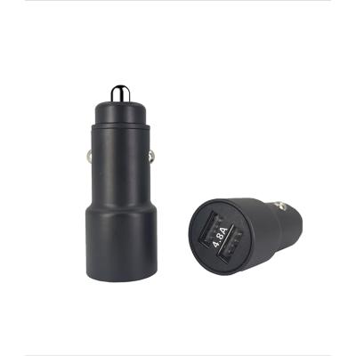 China Hot Selling High Quality Metal Charging 2 Portable Car Phone Usb Electric Charger for sale