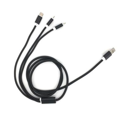 China IOS System China Customized Products Usb Charger Cable 3 In 1 Usb Cable 2.0 Connector For Iphone for sale