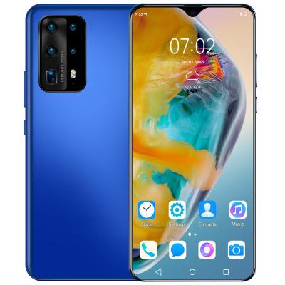 China 3G Android 10.0 Large Memory 8GB+256GB P45 Pro Smartphone 6.3 Inch Face / Fingerprint Unlock Document Card Phone for sale