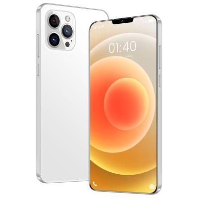 China Pro Dual SIM Card i12 Max 6.7 inch 12GB+512GB Android Smartphone 10 Core 5G LET Phone 3 Camera MTK6889 Face ID Unlock Mobile Phone for sale