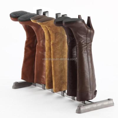 China (Size) New Improved Adjustable Boot Shoes Rack Organizer for 4 Pair Long Boot Shoes for sale