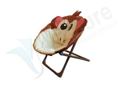 China Fabric& New Foldable Cheap Portable Metal Style Cartoon Kid Moon Chair\Comfortable Seat Fabric Kids Chair\Various Style Kids Animal Chair for sale