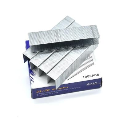 China Professional School Stationery Supplier Heavy Duty Staple Terminal 23/8 23/10 23/13 23/15 23/17 23/20 23/23 High Quality Lower Price for sale