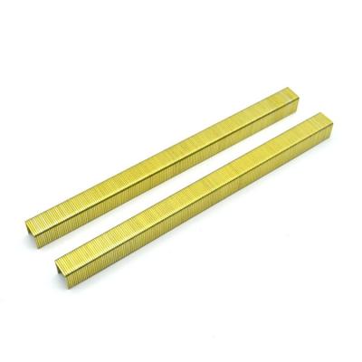 China Hot Selling Standard Industrial Gold Silver Metal Steel 7110 7112 Clips For Furniture Gold Upholstery Clip for sale