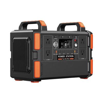 China JYE 1000W LFP Power Station Cordless Charging Outdoor Portable Solar Generators For Camping for sale