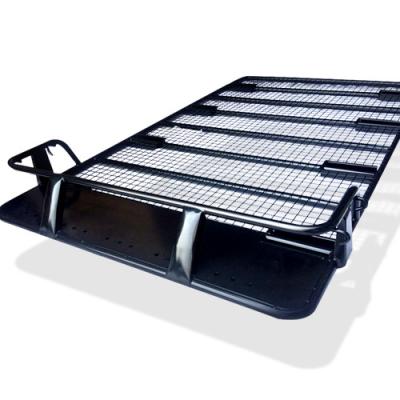 China Universal Car Roof Rack Carry Luggage Pickup Detachable Aluminum Iron Roof Rack For SUV FJ Cruiser Pajero Land Cruiser for sale