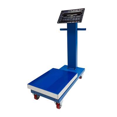 China The Most Huge Cast Iron Platform Scale With Super Market Chinese Wheel ET Scales Electronic Scales Machine for sale