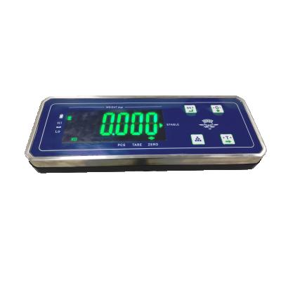 China H1W Platform Scale Electronic Waterproof Weighing Indicator Measures 304 Stainless Steel Indicator Cover and 3.7V Plastic Back Housing Lion -25℃ to 55℃ HUEST for sale