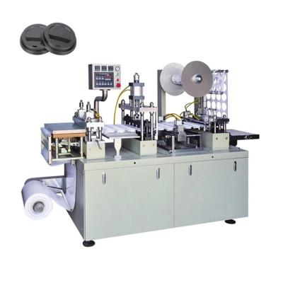 China food & Low Beverage Factory Price Guaranteed Quality Automatic Plastic Coffee Cup Lid Thermoforming Paper Machine for sale