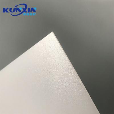 China High quality cheap white transparent acrylic plastic led sheet light diffuser for business/education/office for sale