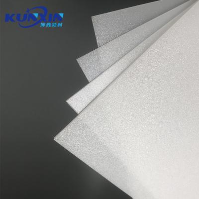 China Brand New Business / Education / Office Technology Plastic Led Diffuser Flexible Cast Clear Acrylic Sheet for sale