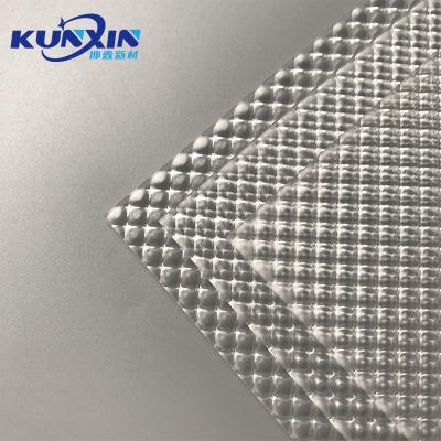 China 2021 Business/Education New Inventions Pmma Diffuser Sheet Lighting Textured Prismatic Clear Acrylic Sheet for sale