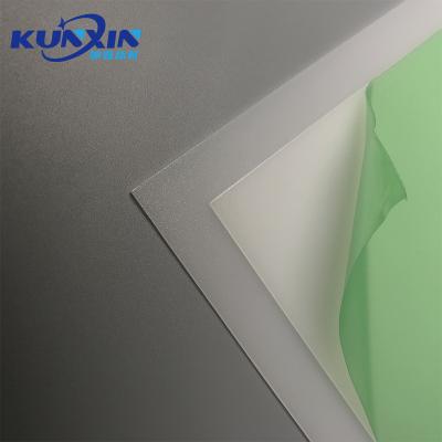 China Business /education supplier PC 0.5mm frosted sheet led square Rplastic optical light diffused lamp diffuser sheet for sale