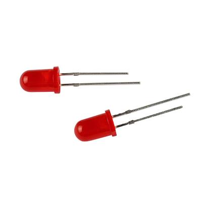 China Emitting OEM ODM 5mm DIP LED Pink Yellow Orange Purple Blue Red Green 5mm LED Warm White Diode for sale