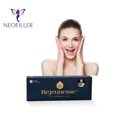 China Borst Steriele Hyaluronic Zure Koreaanse Skincare Rejeunesse diep met Lidocaine 1.1cc Te koop