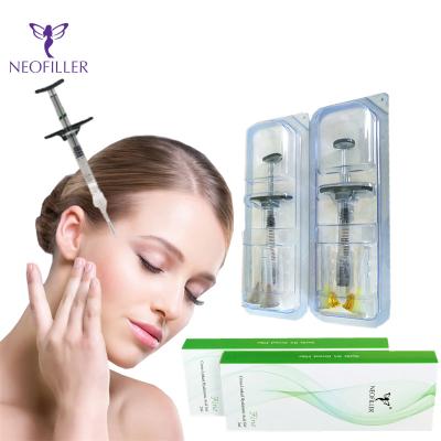 China 1ml 2ml hyaluronzuur huidvuller augmentatie hyaluronzuur vulstoffen voor gezicht Te koop