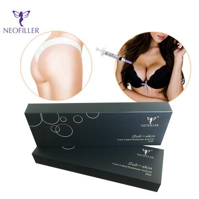 China Body 24mg/Ml Hyaluronic Acid Dermal Filler Ha Buttocks Filler Injections 20ml for sale