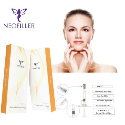 Chine 1ml 2 Ml Hyaluron Lip Filler After Care Nez Lip Hyaluronic Acid Injection Dermal Filler à vendre