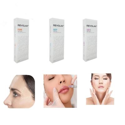 China Ácido hialurónico líquido Relleno dérmico Facial Plástico Revolax en venta