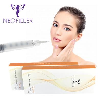 China Facial Wrinkle Reducer Injections Crosslinked Hyaluronic Acid Filler For Youthful Glow for sale