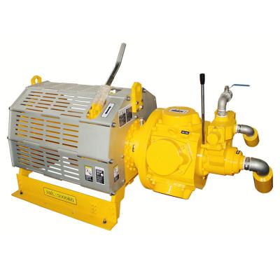 China QTH50PKMBG-19-300 Panel Boat Winch 5 Ton Pulling Winch Offshore Drilling Air Winch for sale