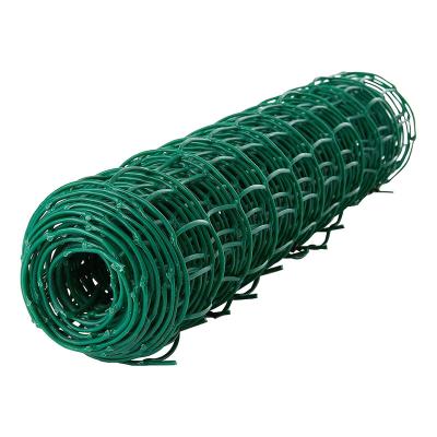 China Easily Assembled 50mm Garden Mesh Trellis Fences Plastic Net Mesh Protect Fencing For Plant Green Climbing Support for sale