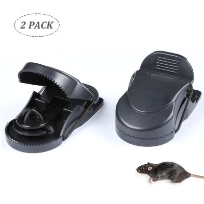 China 2 Pack Disposable Rodent Catcher Easy Set Reusable Humane Plastic Rat Trap Mouse Trap for sale