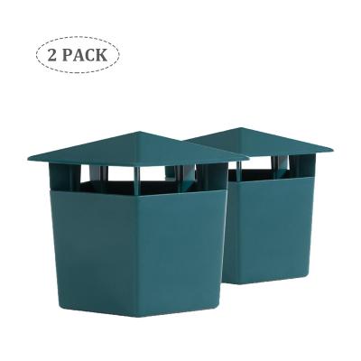 China 2 Pack Sustainable Pentagon Shape Beer Snail Catcher Cage Eco - Friendly Plastic Slug Snail Traps for sale