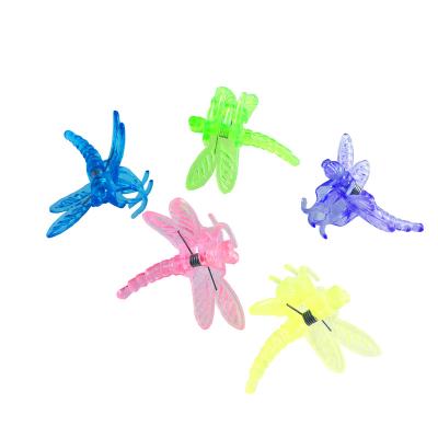 China Colorful Butterfly&dragonfly Orchid Support Garden Tool Kit Garden Accessories Plant Garden Plastic Clips for sale