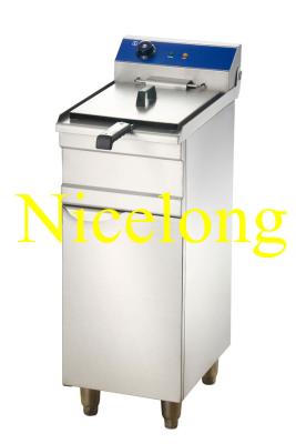 China Nicelong single tank electronic deep fryer machine with CE EF-161V/C for sale