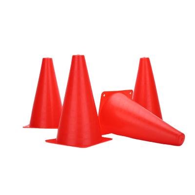 China Soccer Traning Cheap Price Quality 23cm Taper Markers Flexible Plastic Cones Good For Football Soccer Sports Training for sale