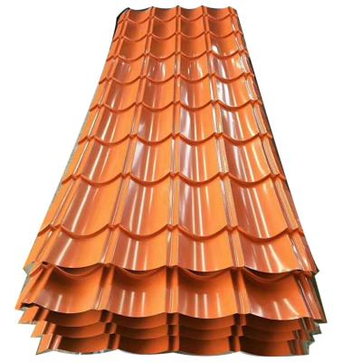 China FOB Large Stock Corrugated Prepainted Galvanized Steel Roofing Sheets PPGI 0.25mm RAL3003 Zinc Coating Metal Roofing Sheets for sale