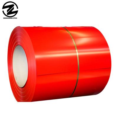 China 0.27mm*914mm Ral Color revestido envases galvanizados Envases estándar Envases de acero bobina PPGI Hoja de techo Material bobinas PPGI Color en venta