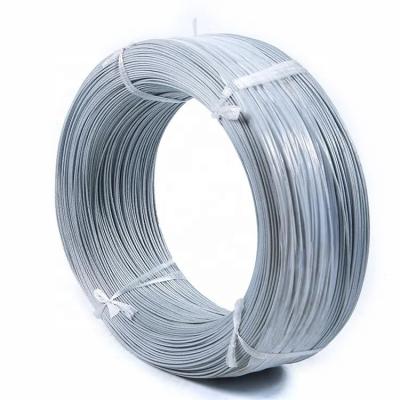 China Customized Length Galvanized Binding Wire Gi Steel Wire 9 10 12 14 16 Gauge Galvanized Iron Wire For Nail Per Ton for sale