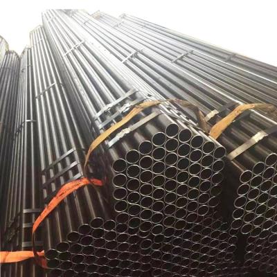 China Non-Alloy Spiral Carbon Steel Pipe ASTM A53 Q235 ERW Black Round Welded Pipe within Square and Rectangular for sale