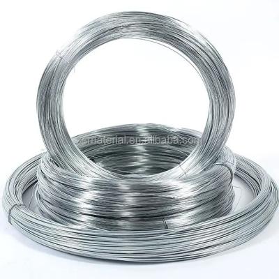 China Customized Length Zinc Coated Hot Dipped Gi Galvanised Rod 0.3-3.0mm High Tensile High Carbon Galvanized Steel Metal Wire for sale