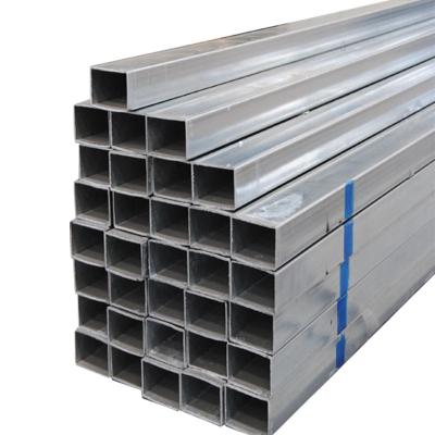 China Square Section Shape Hot Rolled Galvanized Steel Tube for First-Class in Bulk ASTM Z30-Z40 for sale