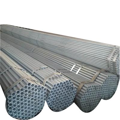 China 20-220mm Outer Diameter Fluid Pipe Galvanized Iron Pipe Zinc Coated 4 Inch Round Steel Tube for sale