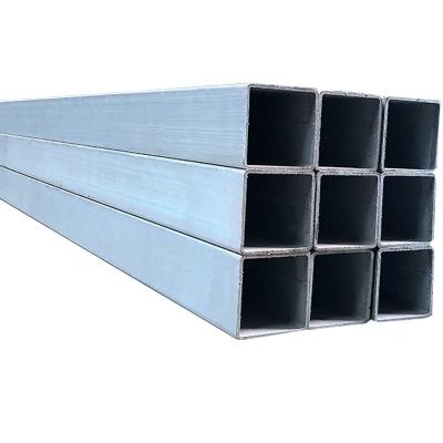 China 50 x 50 Square Galvanized Steel Pipe Tube 100 x 100 x 4 mm ASTM BS GI Invoicing by Actual Weight for sale