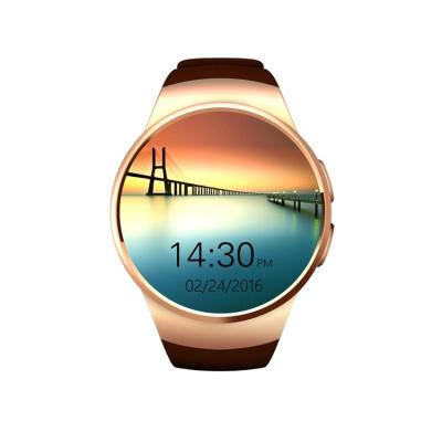 China KW18 Touch Screen Smart Watch Men's Heart Rate Round Screen TF SIM Card Watch Phone Women Smartwatch Sports Watches for sale