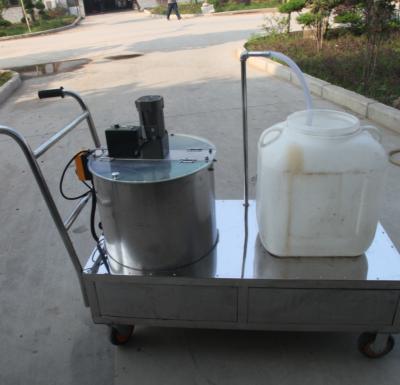 China Hot Sale Automatic Reversible Type Hand Push SS Honey Extractor Used For Honey Centrifuge for sale